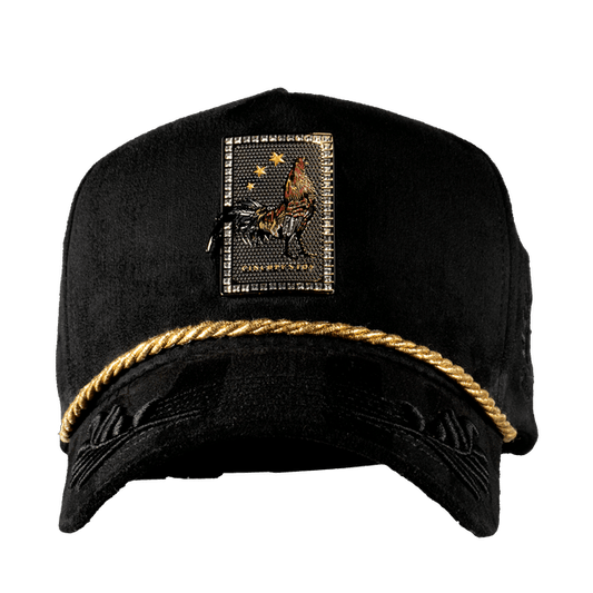 Gorra Carta Gallo Guirnaldas Black - Cincopunto7