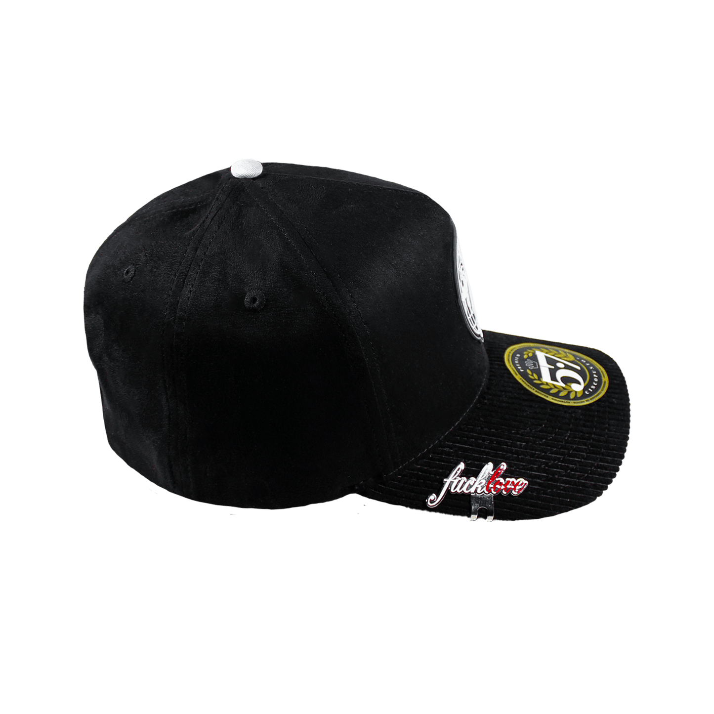 Gorra Fake Love Angel World Black - Cincopunto7