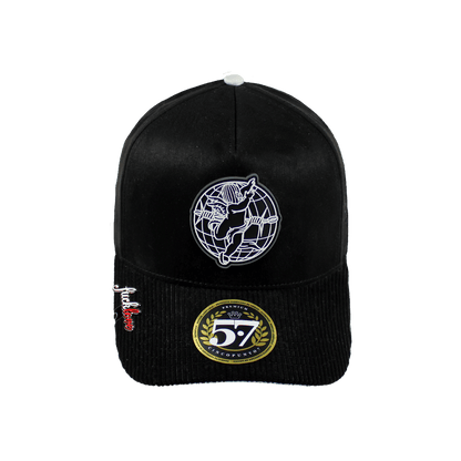 Gorra Fake Love Angel World Black - Cincopunto7