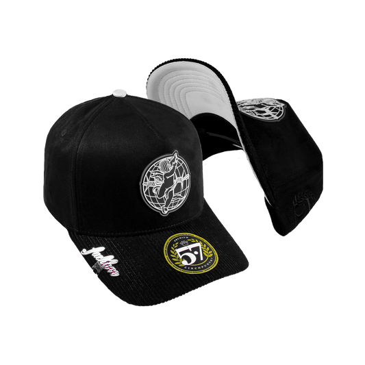 Gorra Fake Love Angel World Black - Cincopunto7