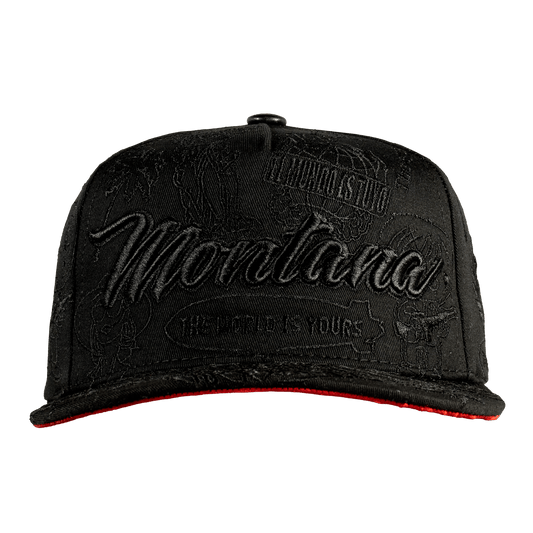 Gorra Montana bordado full Black, Edición Especial - Cincopunto7