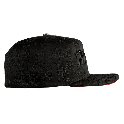 Gorra Montana bordado full Black, Edición Especial - Cincopunto7