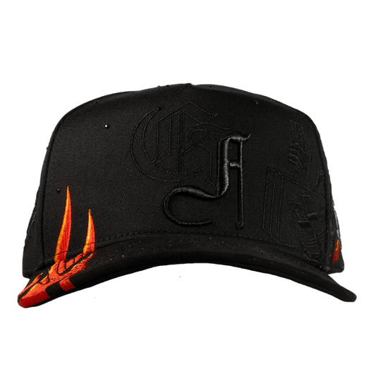 Gorra Skull Rooster Flames - Cincopunto7