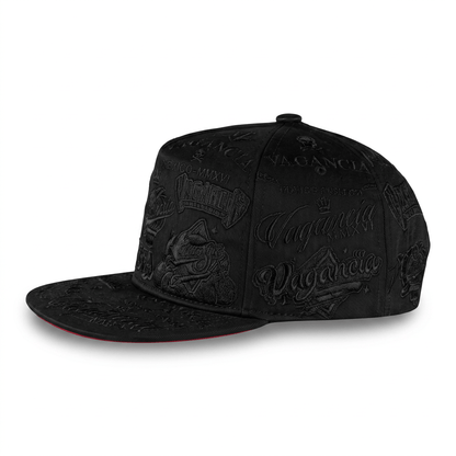 Gorra Vagancia Full Embroidery total Black - Cincopunto7