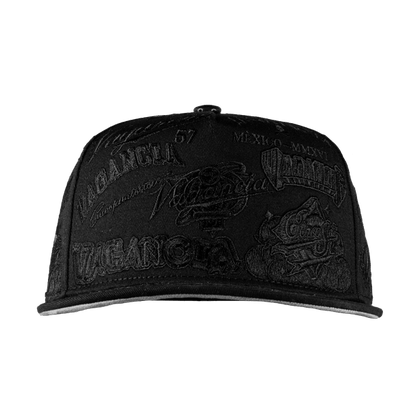 Gorra Vagancia Full Embroidery total Black - Cincopunto7