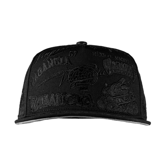 Gorra Vagancia Full Embroidery total Black - Cincopunto7