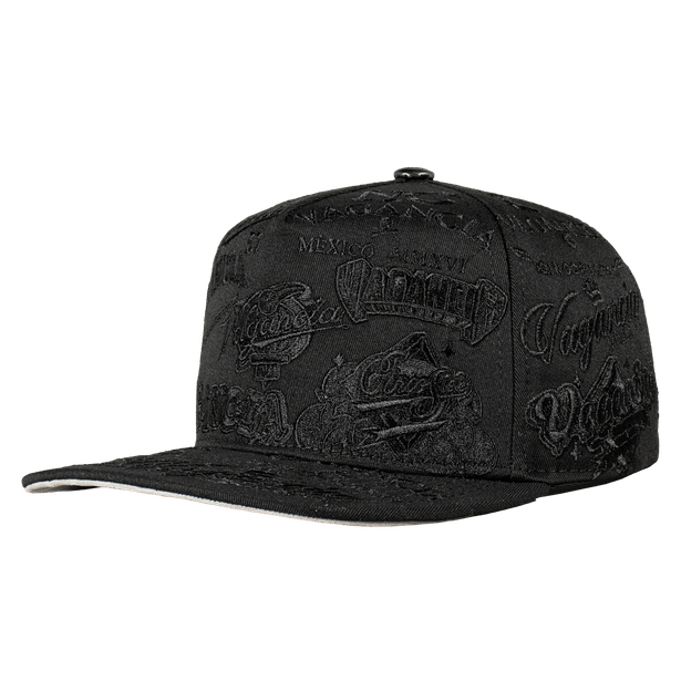 Gorra Vagancia Full Embroidery total Black - Cincopunto7