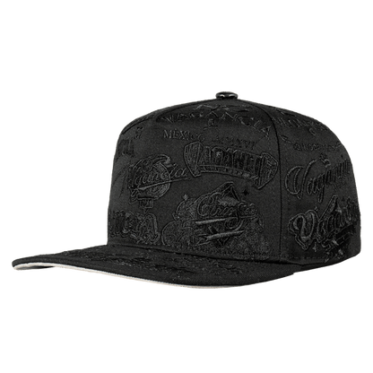 Gorra Vagancia Full Embroidery total Black - Cincopunto7