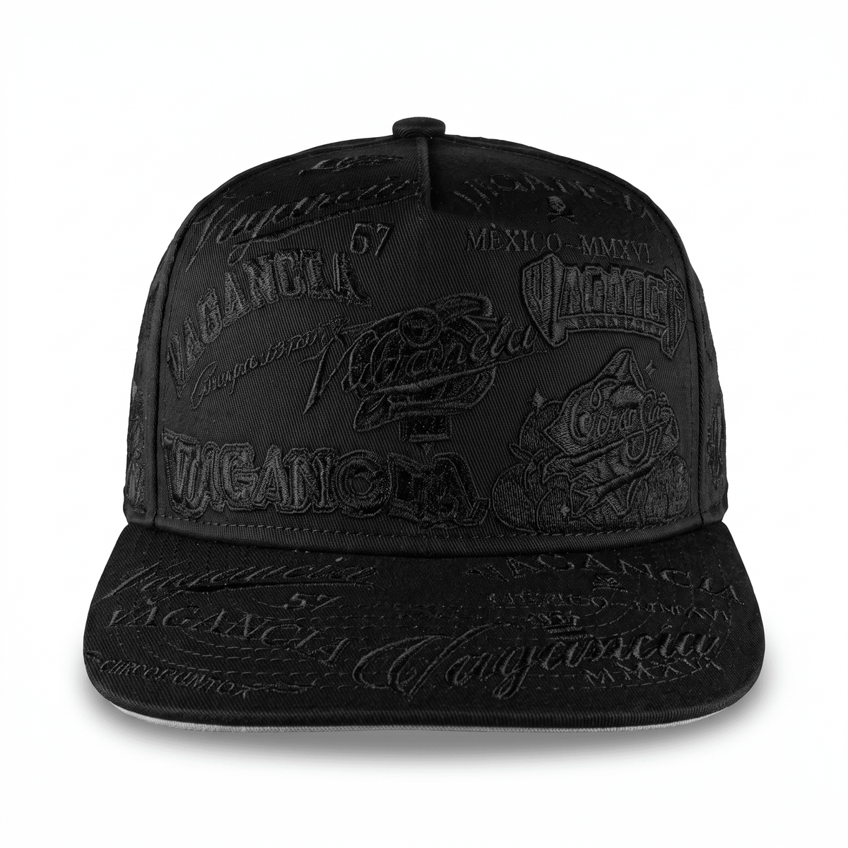 Gorra Vagancia Full Embroidery total Black - Cincopunto7