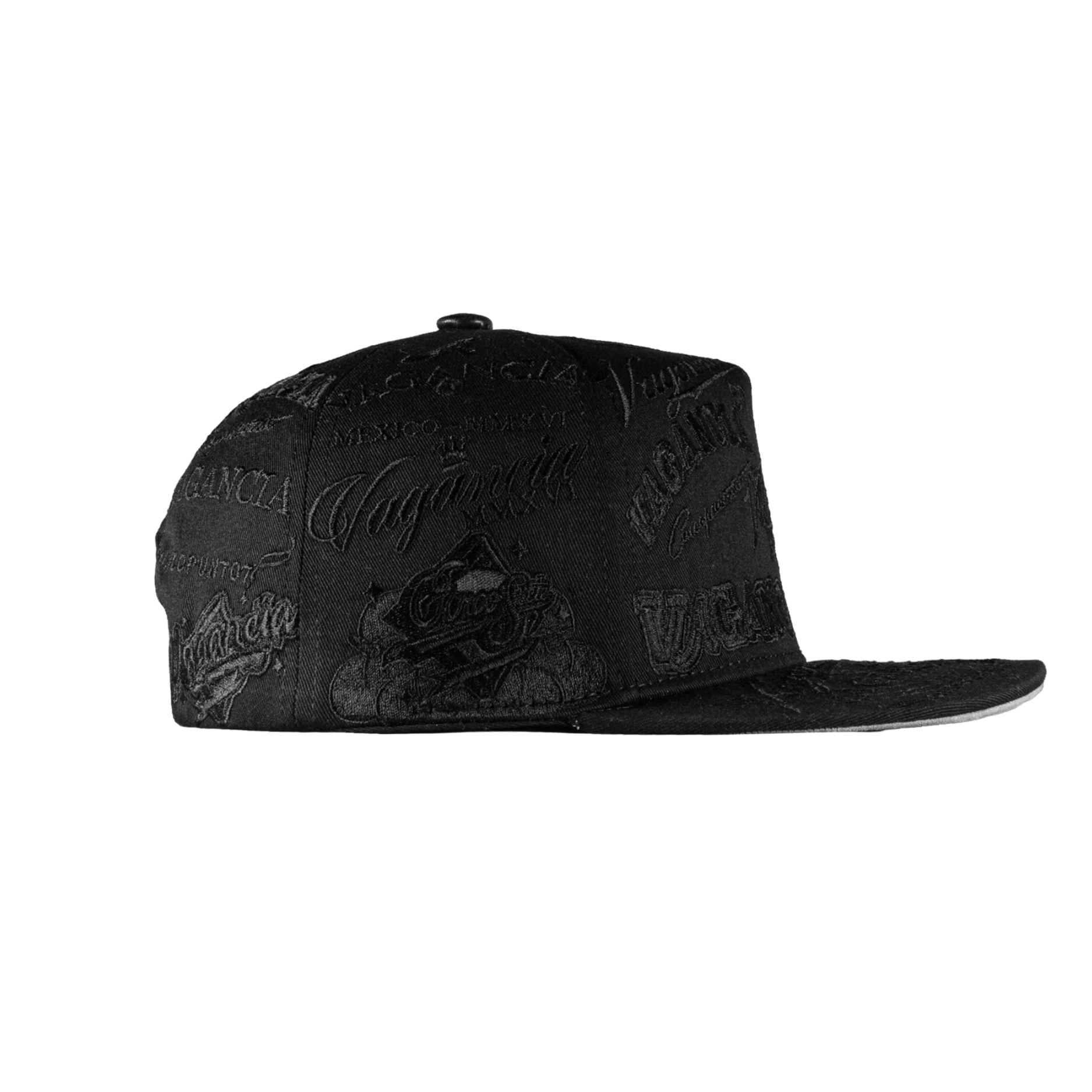 Gorra Vagancia Full Embroidery total Black - Cincopunto7