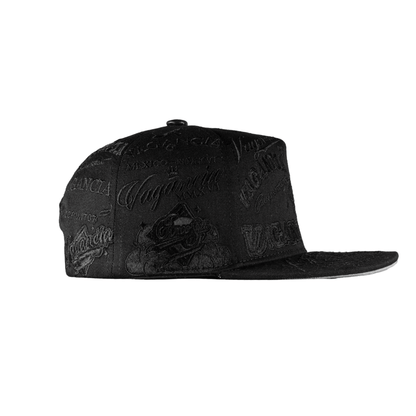Gorra Vagancia Full Embroidery total Black - Cincopunto7