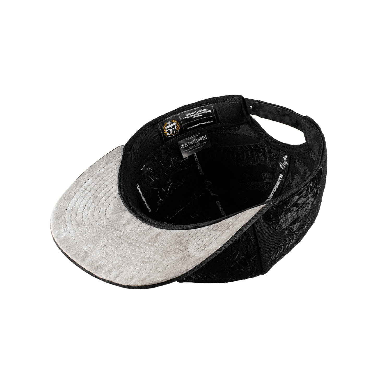 Gorra Vagancia Full Embroidery total Black - Cincopunto7