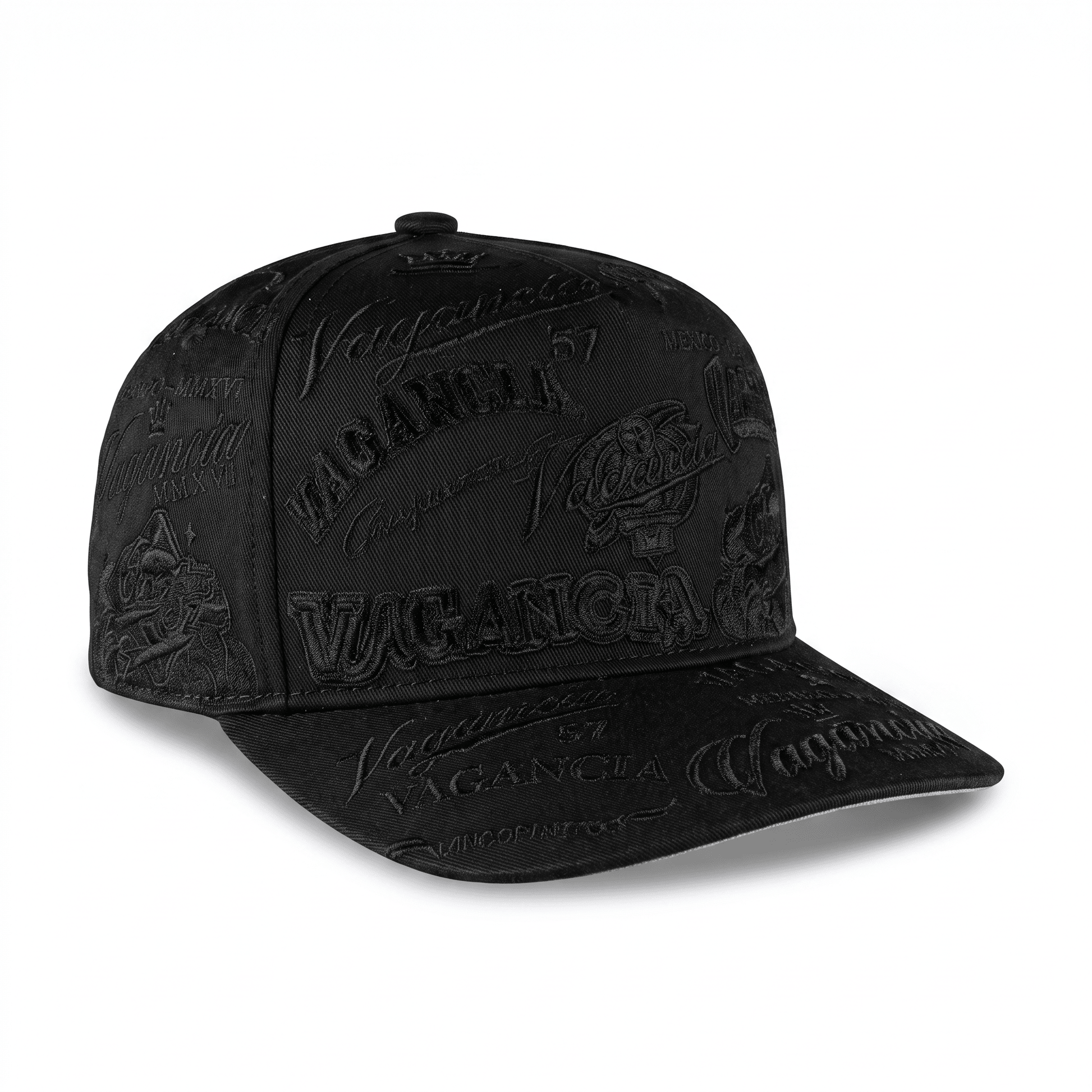 Gorra Vagancia Full Embroidery total Black - Cincopunto7