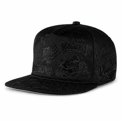 Gorra Vagancia Full Embroidery total Black - Cincopunto7