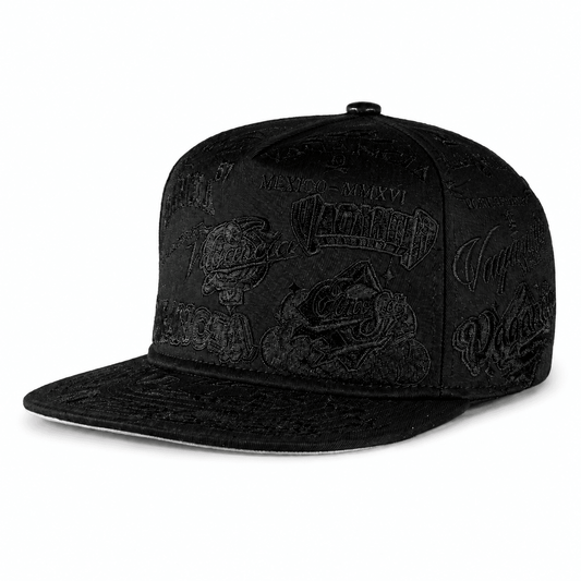 Gorra Vagancia Full Embroidery total Black - Cincopunto7
