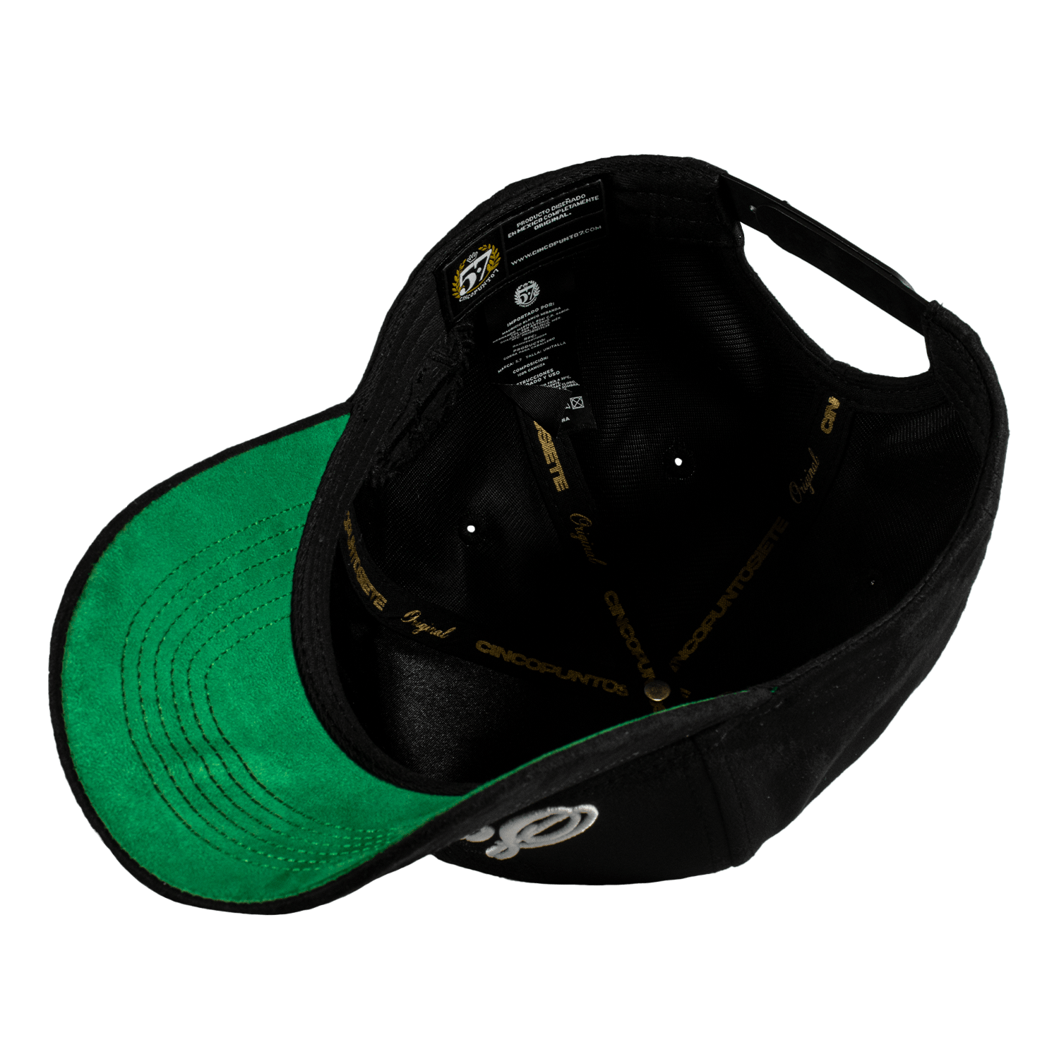 Gorras San Judas Blanca Black Premium - Cincopunto7