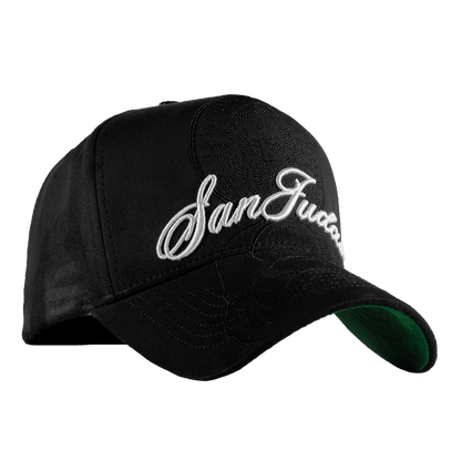 Gorras San Judas Blanca Black Premium - Cincopunto7