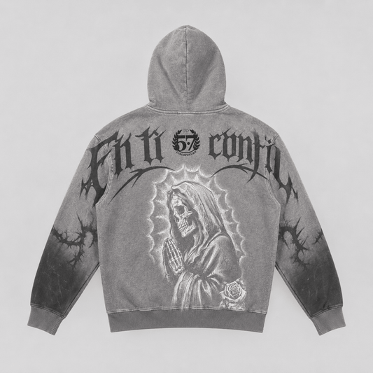 Hoodie En Ti Confio - Cincopunto7