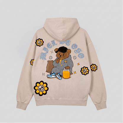 Hoodie Flower Skull - Cincopunto7