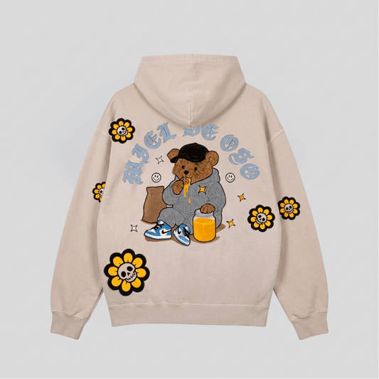 Hoodie Flower Skull - Cincopunto7