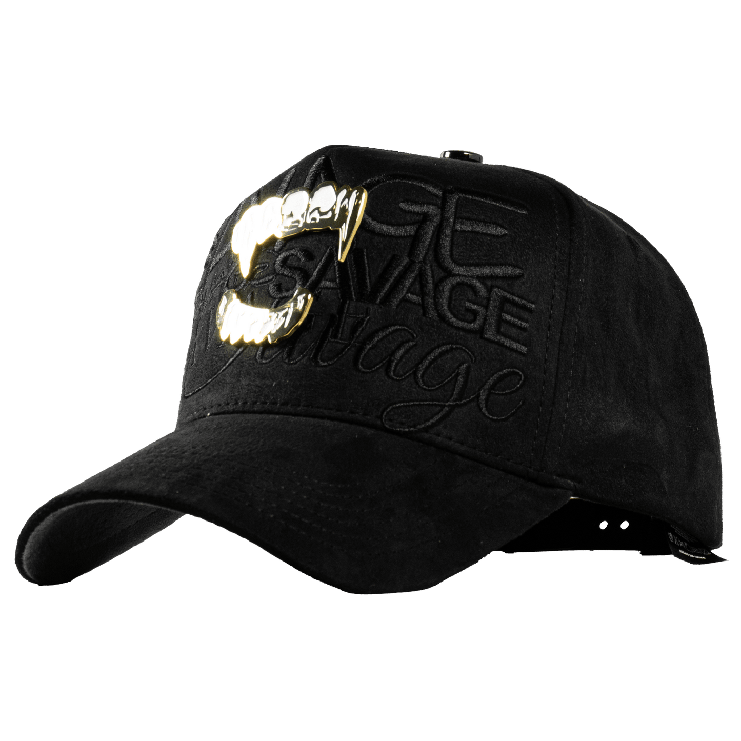 Metal Gold Savage Fangs Black & Grey - Cincopunto7