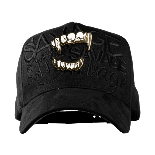 Metal Gold Savage Fangs Black & Grey - Cincopunto7