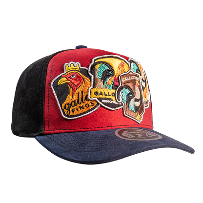 Patch Gallos Finos Red & Black - Cincopunto7