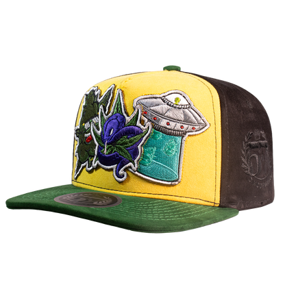 Patch High Life Yellow & Black - Cincopunto7
