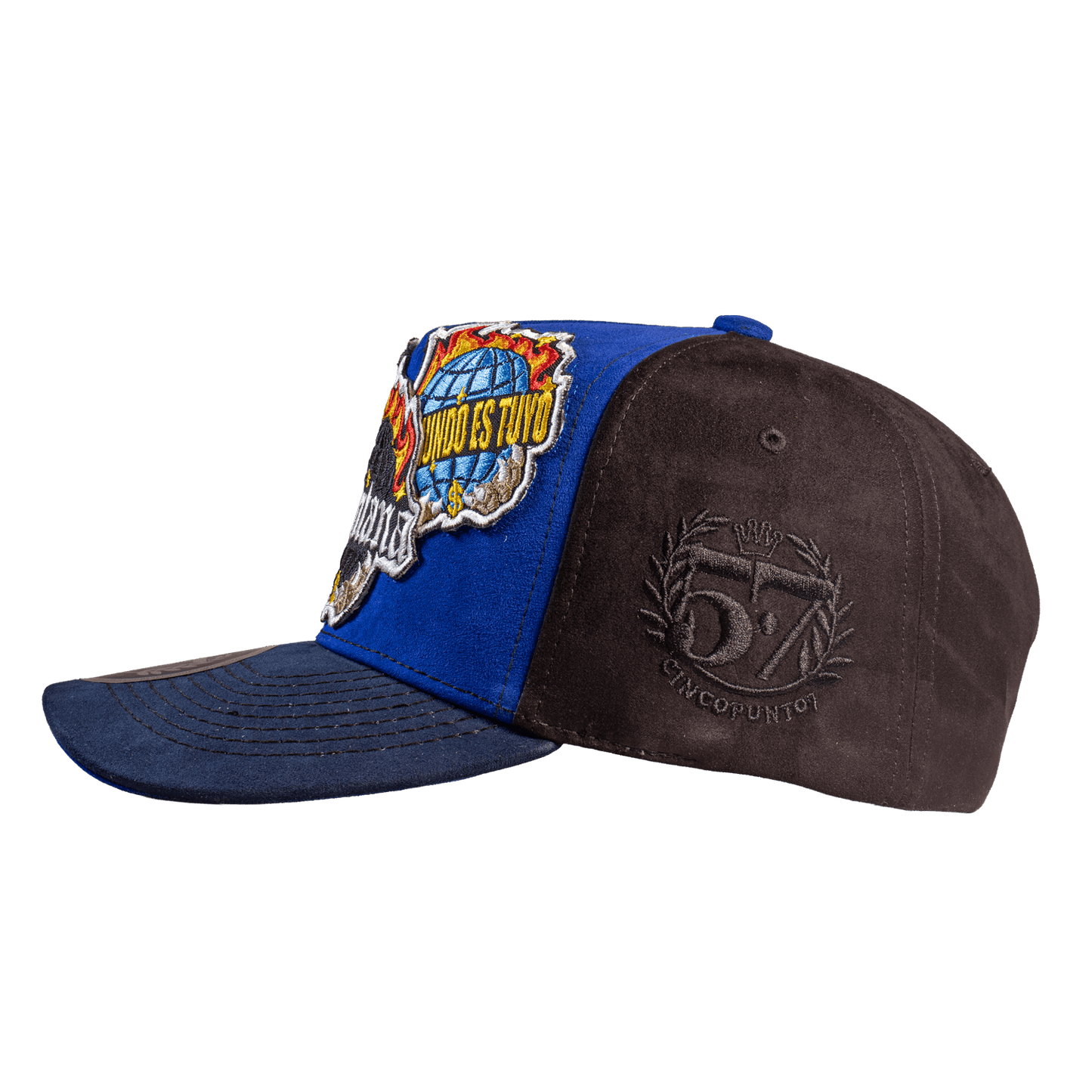 Patch Montana World Is Yours Black & Blue - Cincopunto7