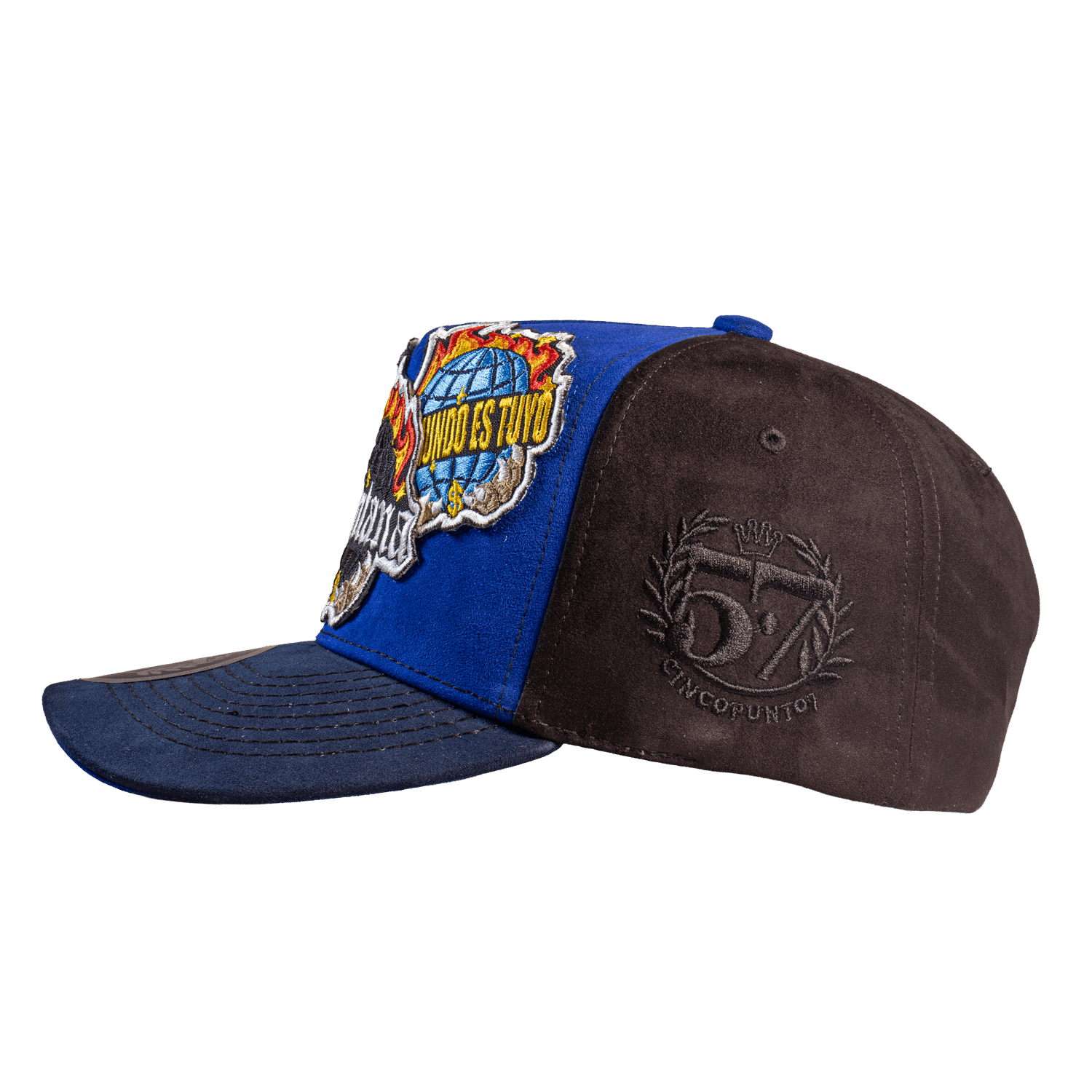 Patch Montana World Is Yours Black & Blue - Cincopunto7