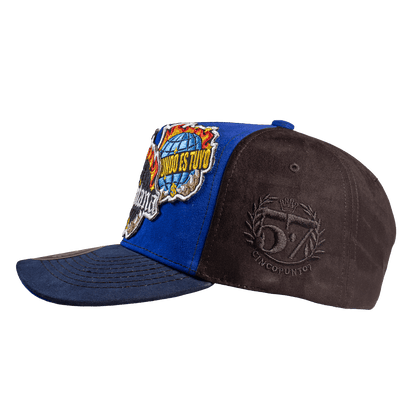 Patch Montana World Is Yours Black & Blue - Cincopunto7