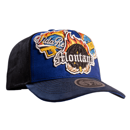 Patch Montana World Is Yours Black & Blue - Cincopunto7