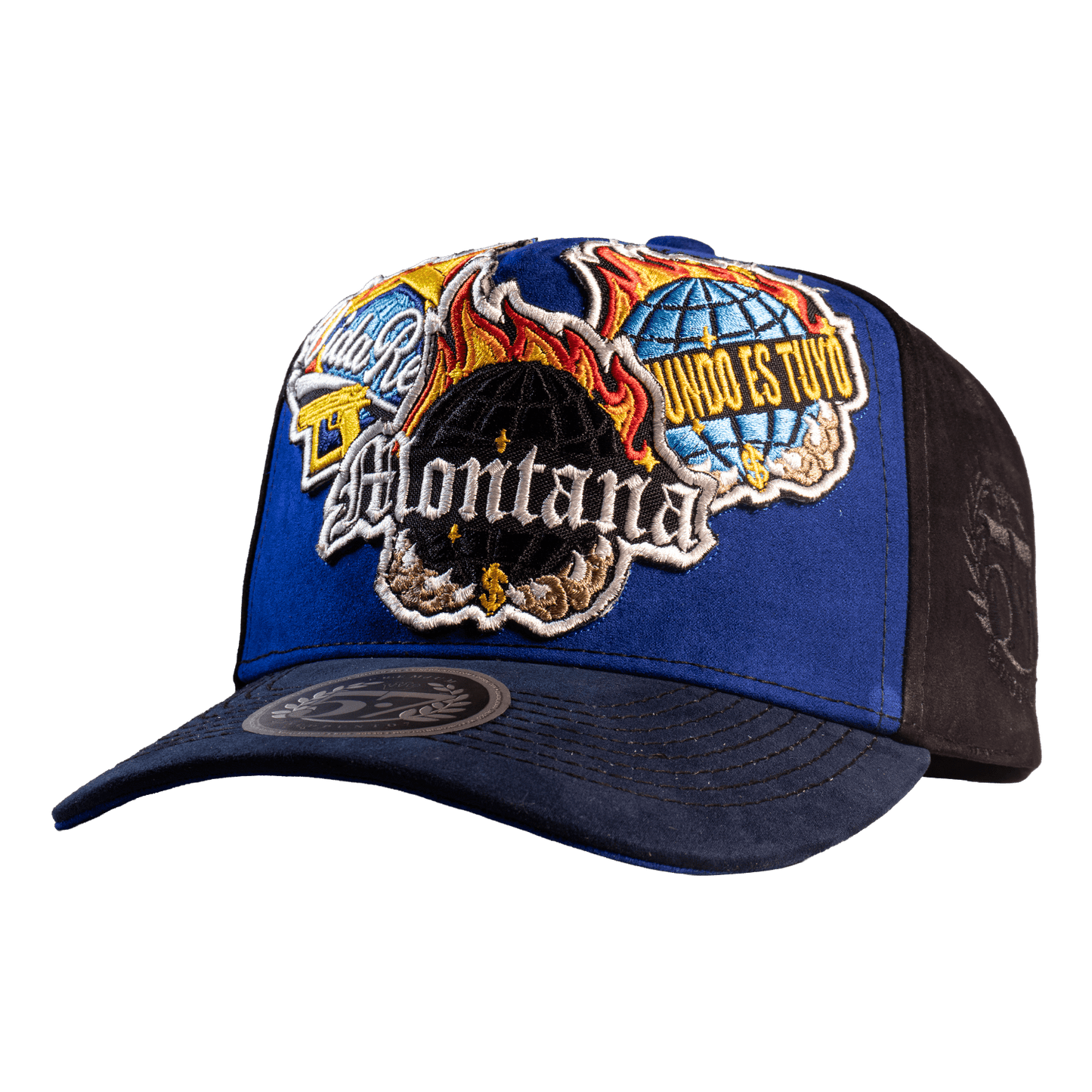 Patch Montana World Is Yours Black & Blue - Cincopunto7