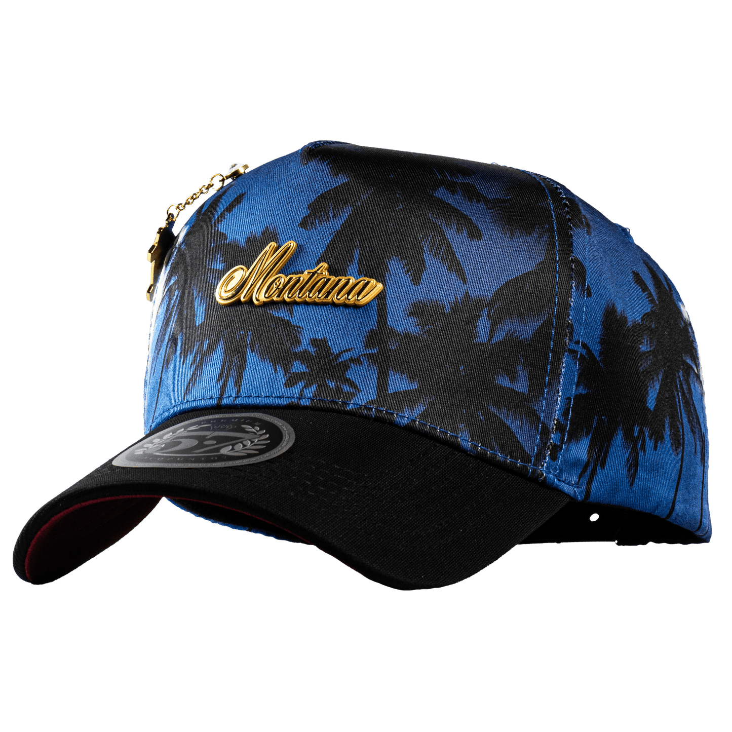Placa Montana Palmeras Blue & Red - Cincopunto7