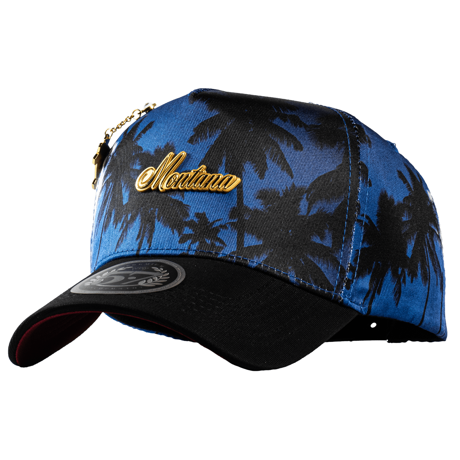 Placa Montana Palmeras Blue & Red - Cincopunto7
