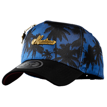 Placa Montana Palmeras Blue & Red - Cincopunto7