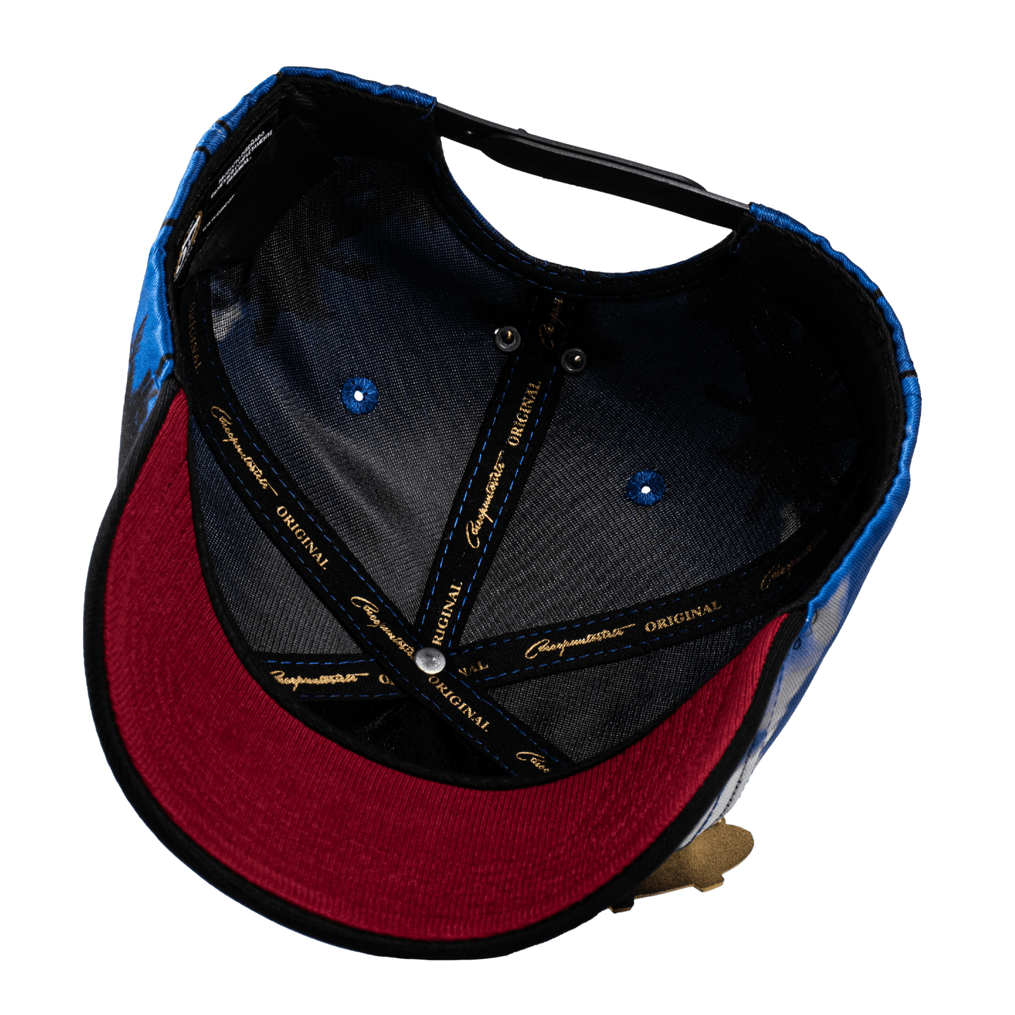 Placa Montana Palmeras Blue & Red - Cincopunto7