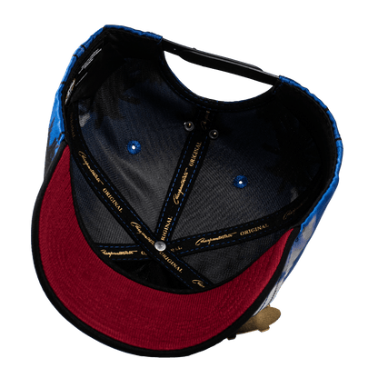 Placa Montana Palmeras Blue & Red - Cincopunto7
