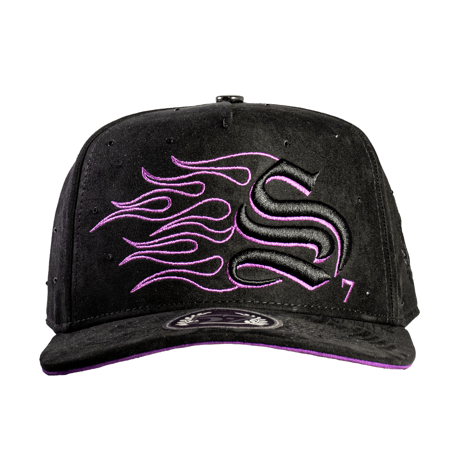 S7 Fire Diamonds Black & Purple - Cincopunto7