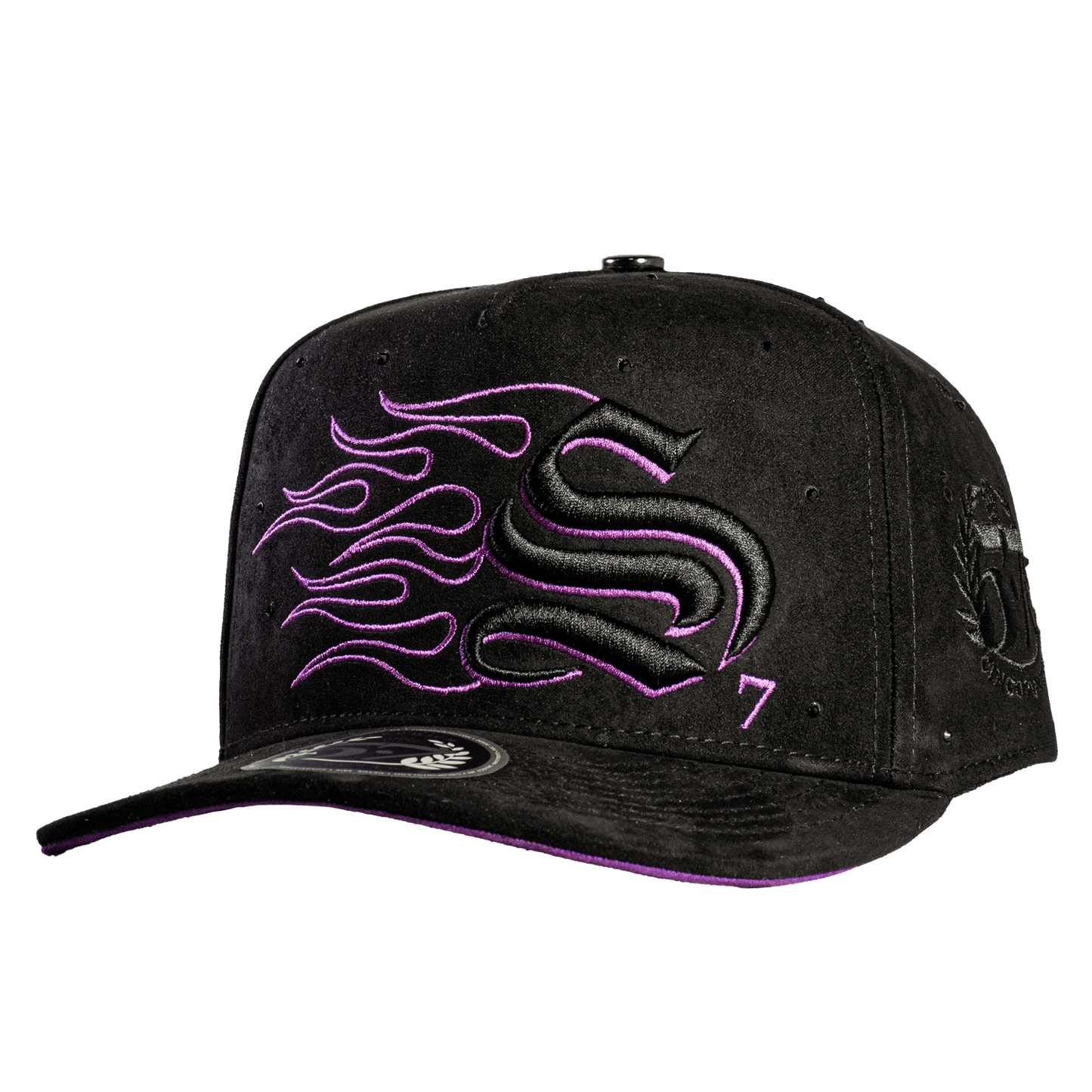 S7 Fire Diamonds Black & Purple - Cincopunto7