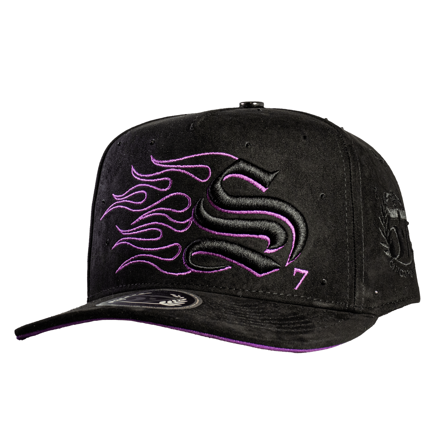 S7 Fire Diamonds Black & Purple - Cincopunto7