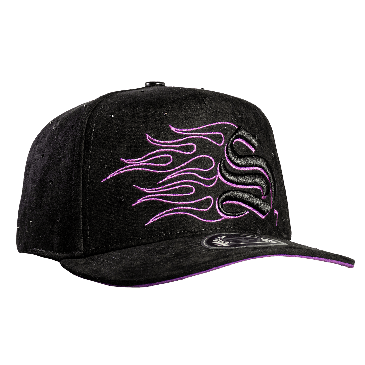 S7 Fire Diamonds Black & Purple - Cincopunto7