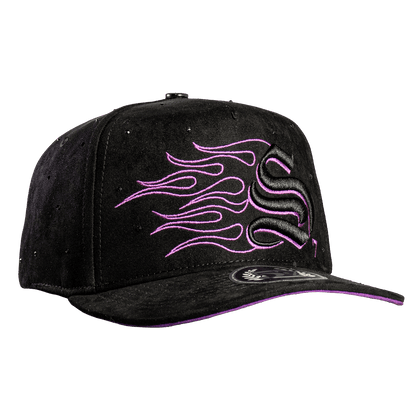 S7 Fire Diamonds Black & Purple - Cincopunto7