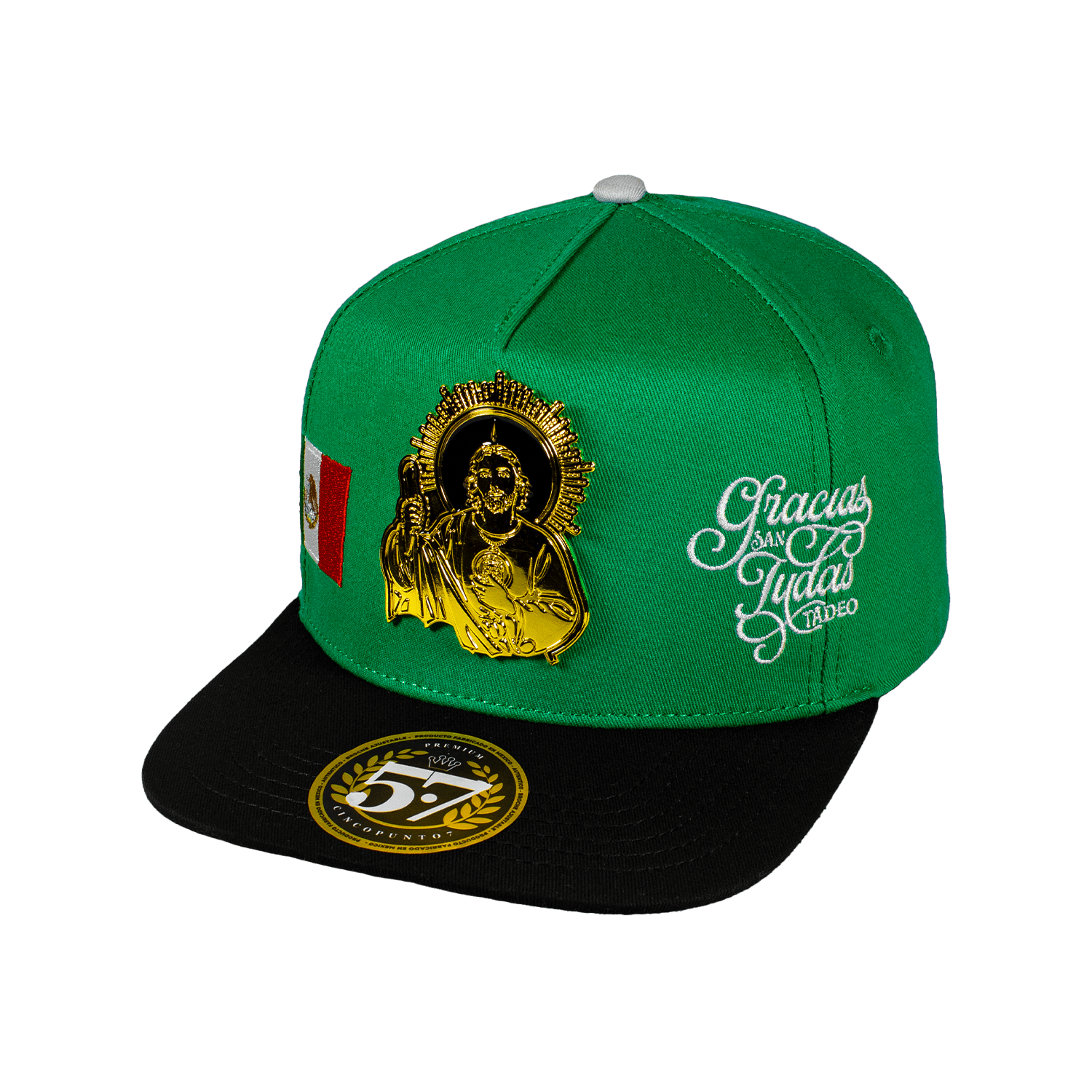 San Judas Tadeo Green & Black - Cincopunto7