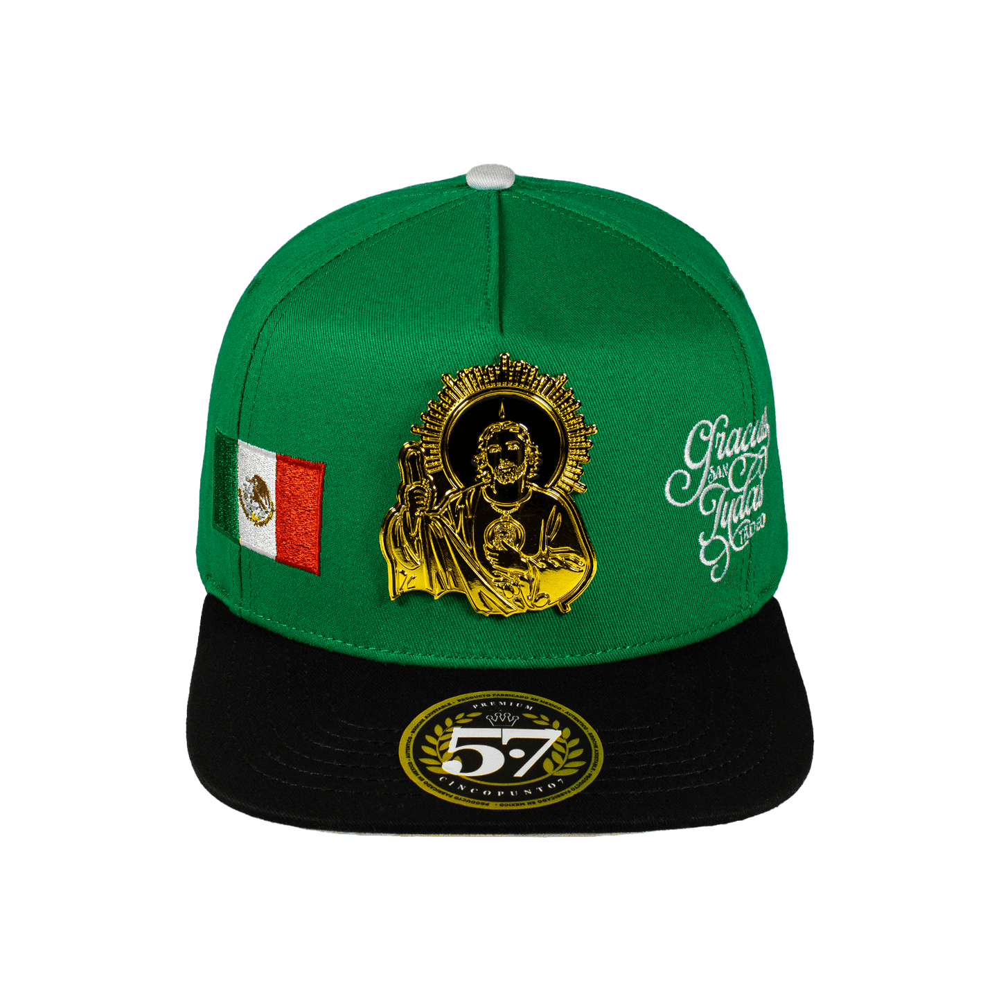 San Judas Tadeo Green & Black - Cincopunto7