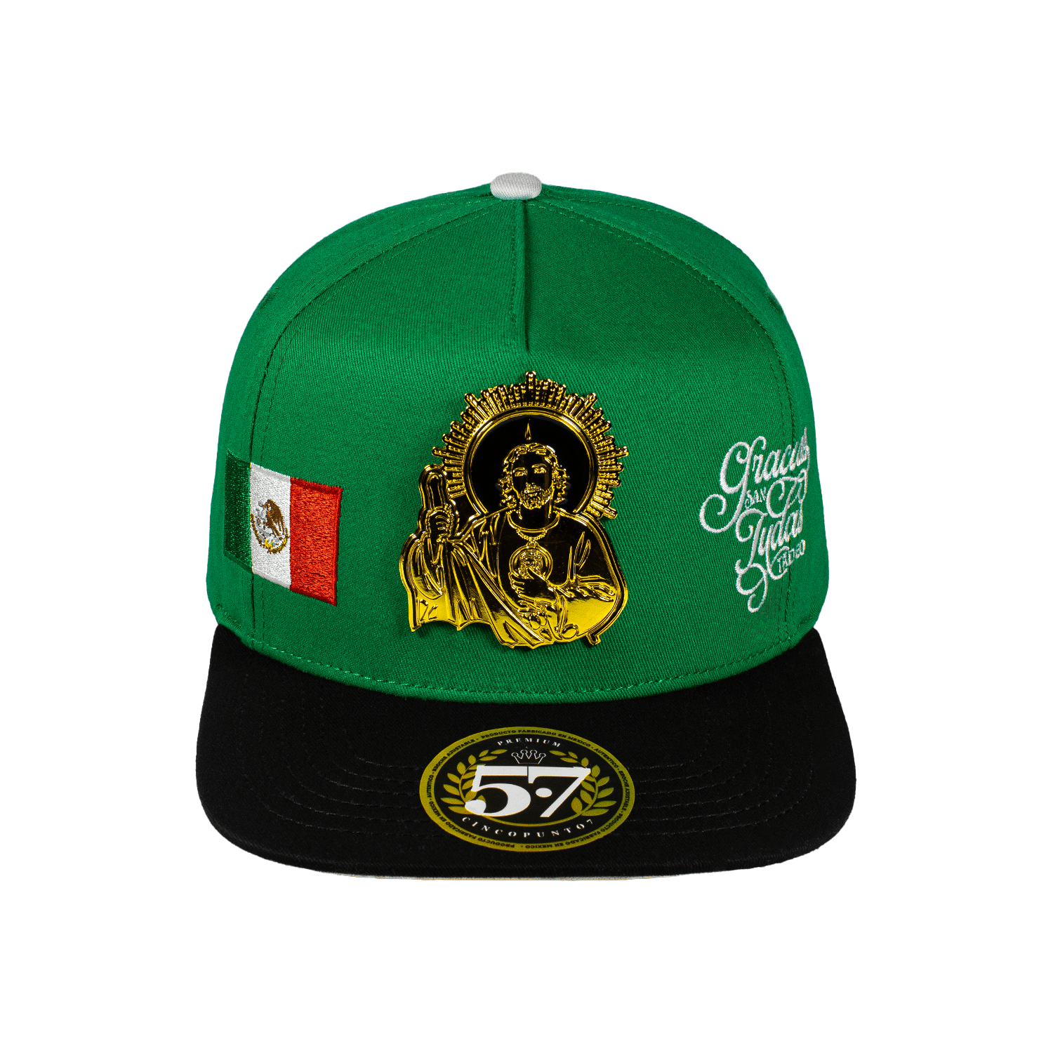 San Judas Tadeo Green & Black - Cincopunto7