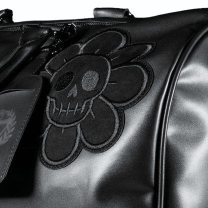 Sidebag Flower Skull Extra Grande - Cincopunto7