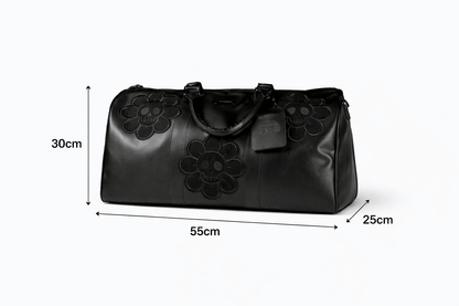 Sidebag Flower Skull Extra Grande - Cincopunto7