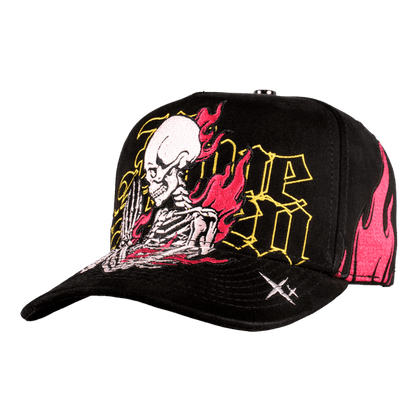 Skull Pink Flames Fvsvn - Cincopunto7