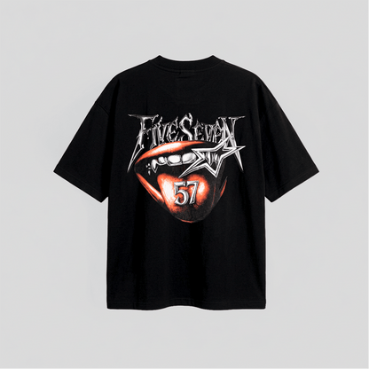 T- shirt Lips Star - Cincopunto7